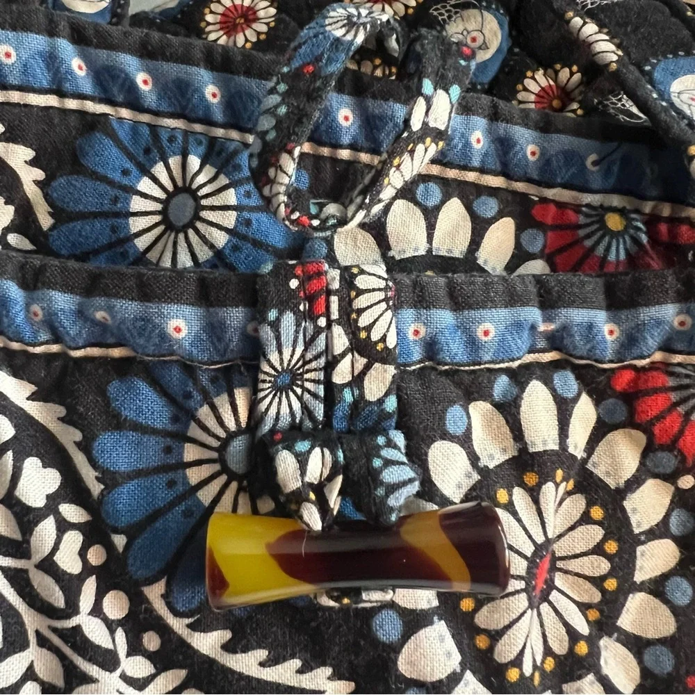 - Vera Bradley Night Owl Print Tote! EUC!